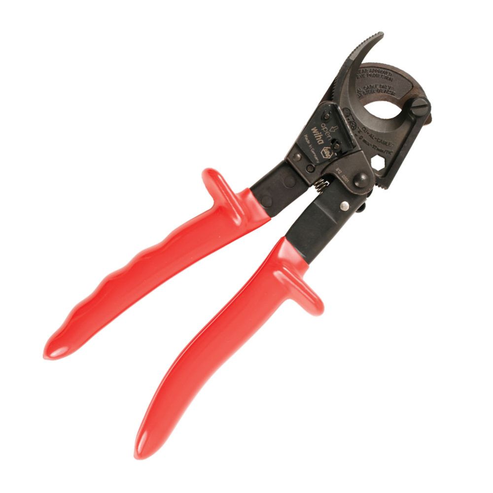 Wiha Insulated 10" Ratcheting Cable Cutters