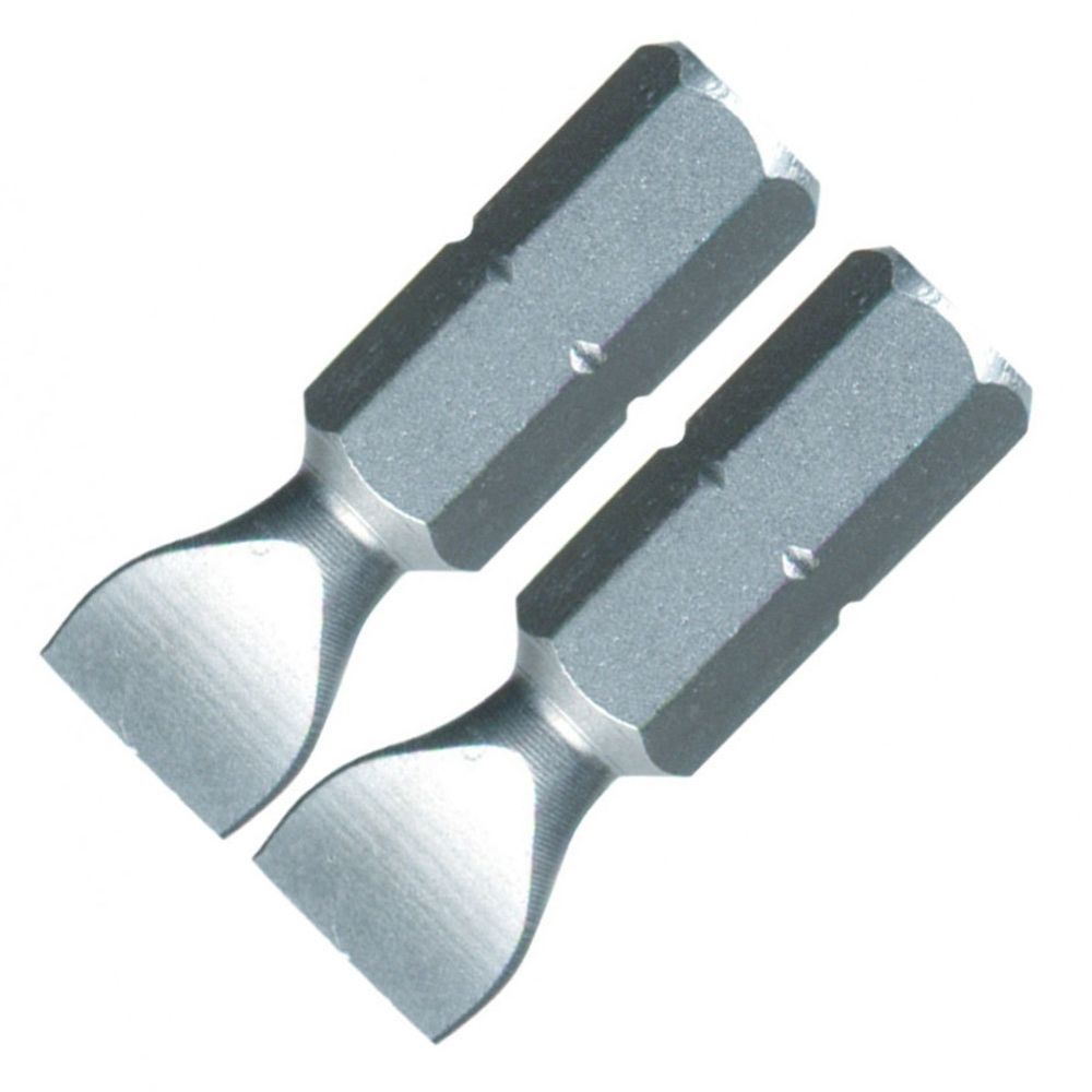 Wiha Slotted Insert Bit 4.5 X 25mm 2 Pk