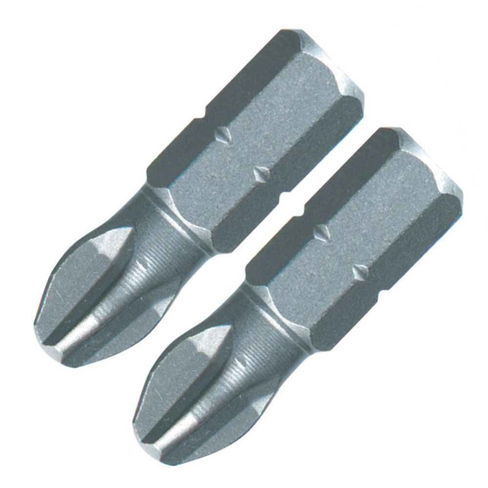 Wiha Phillips Insert Bit #0 X 25mm 2 Pk
