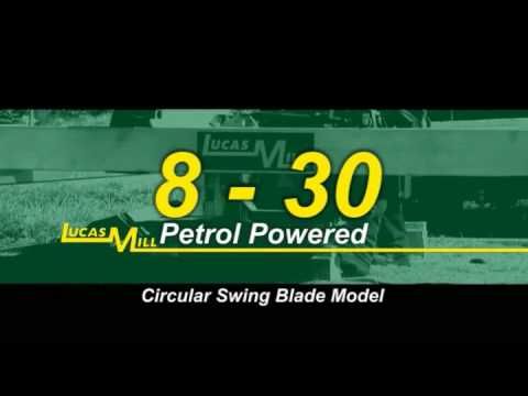 Lucas Mill Model 10-30 Portable Swing Blade Sawmill