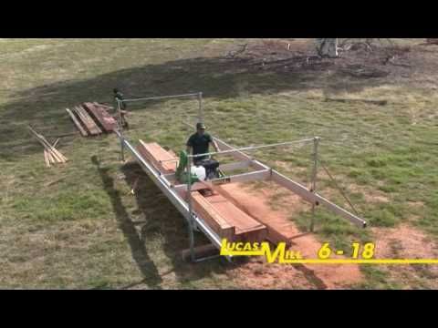Lucas Mill Model 6-18 Portable Swing Blade Sawmill