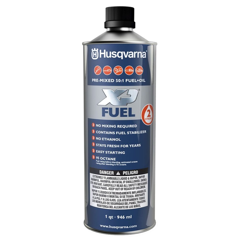 Husqvarna XP+ Pre-Mixed 2-Stroke Fuel & Oil (50:1) Case of 6 Quarts
