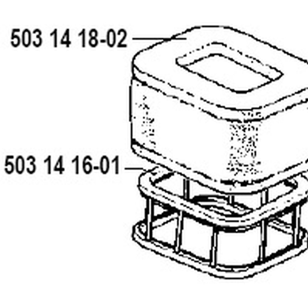 Husqvarna OEM Air Filter (Foam) for 3120 Chainsaws 503141802