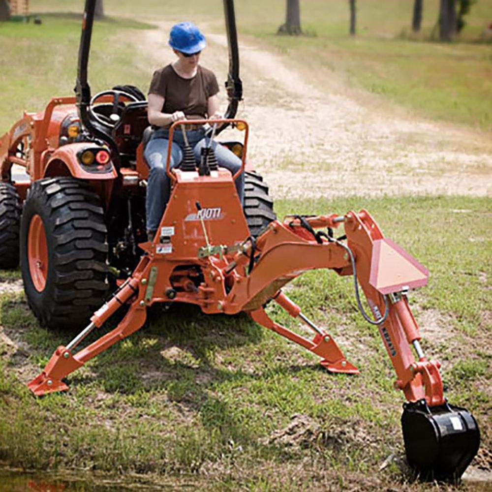 Kioti KB2475L Backhoe (No Subframe or Bucket) Valve Kit Required (193475L KB2475L)