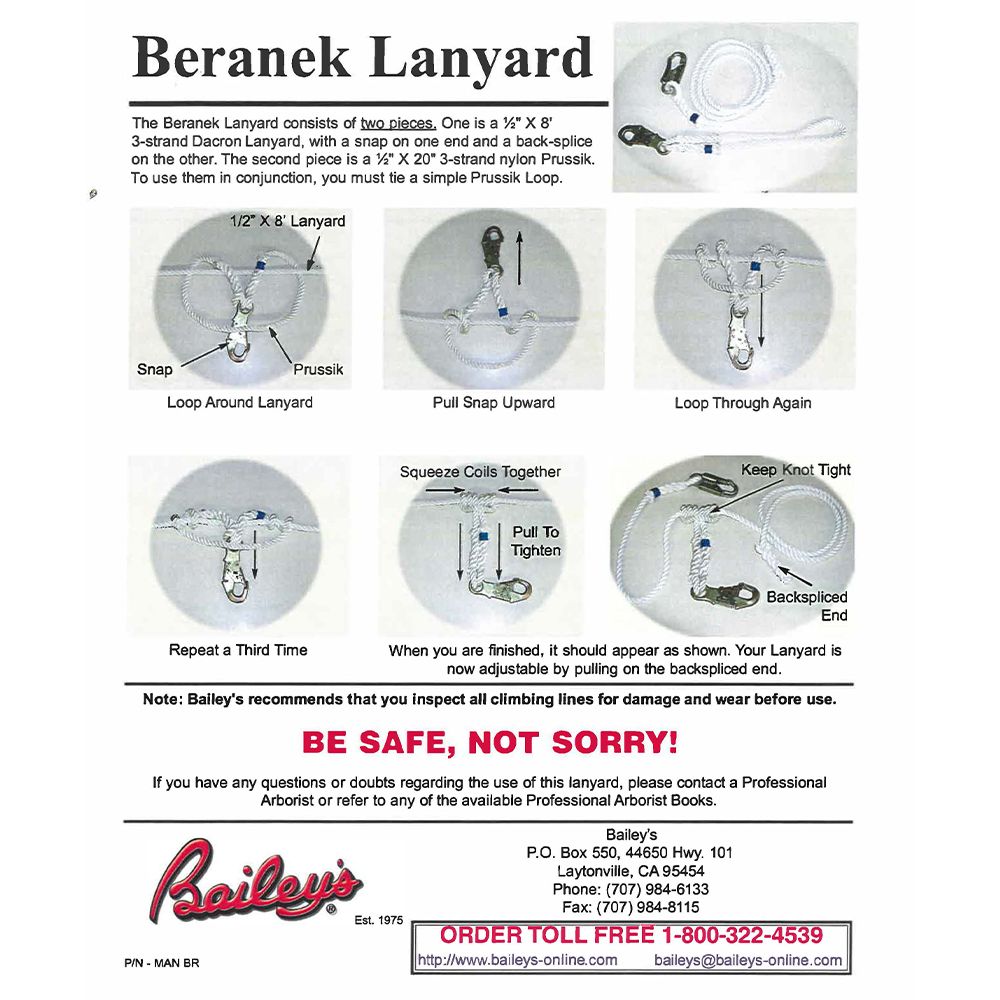 Beranek Lanyard Instructions