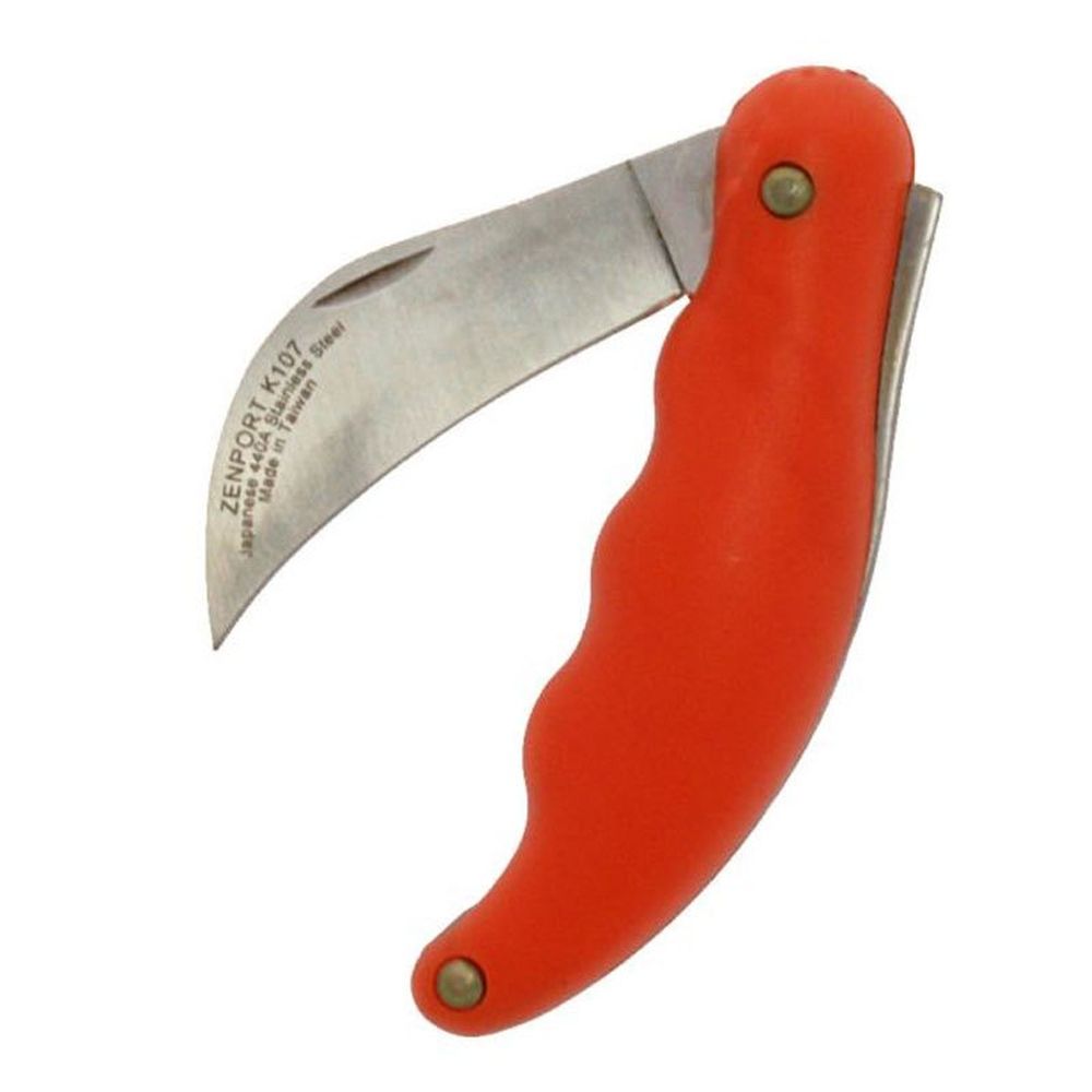 Zenport Folding Horticulture Knife w/3.5" Stainless Steel Blade